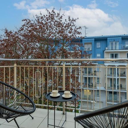 Swinoujscie Studio With Balcony Trentowskiego By Noclegi Renters Exteriör bild